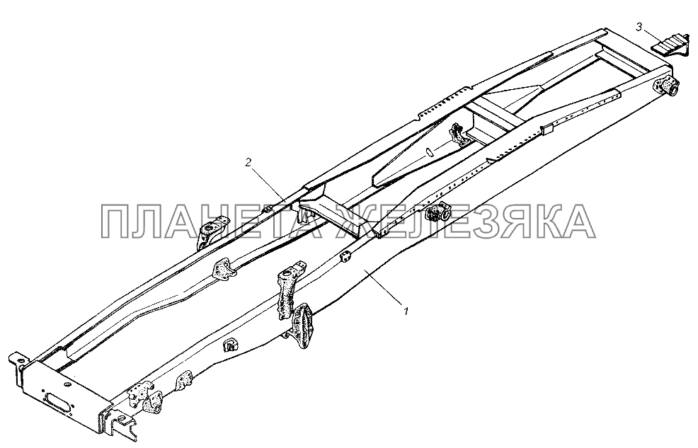 Рама МАЗ-64226 МАЗ-64226